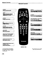 Preview for 14 page of Panasonic PT-65WX50 Operating Instructions Manual