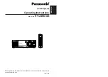 Preview for 1 page of Panasonic PT-A900E Operating Instructions Manual