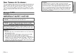 Preview for 2 page of Panasonic PT-A900E Operating Instructions Manual