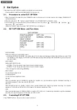 Preview for 6 page of Panasonic PT-AE1000E Service Manual