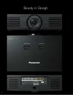 Предварительный просмотр 10 страницы Panasonic PT-AE1000U - LCD Projector - HD 1080p Brochure & Specs