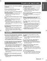 Preview for 7 page of Panasonic PT-AE1000U - LCD Projector - HD 1080p Operating Instructions Manual