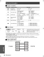 Предварительный просмотр 48 страницы Panasonic PT-AE1000U - LCD Projector - HD 1080p Operating Instructions Manual