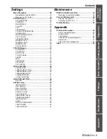 Предварительный просмотр 5 страницы Panasonic PT-AE3000E Operating Instructions Manual