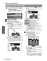 Предварительный просмотр 26 страницы Panasonic PT-AE3000E Operating Instructions Manual