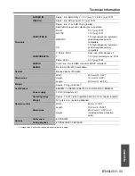 Предварительный просмотр 55 страницы Panasonic PT-AE3000E Operating Instructions Manual