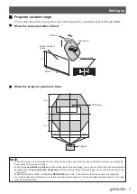 Preview for 7 page of Panasonic PT-AE4000 Functional Instructions