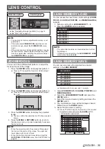 Предварительный просмотр 35 страницы Panasonic PT-AE4000 Functional Instructions