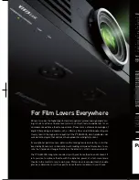 Preview for 2 page of Panasonic PT-AE4000E Brochure & Specs