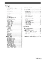 Preview for 3 page of Panasonic PT-AE4000E Functional Instructions