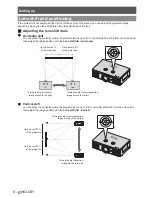 Preview for 6 page of Panasonic PT-AE4000E Functional Instructions