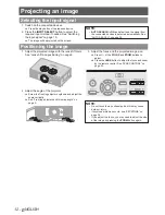 Preview for 12 page of Panasonic PT-AE4000E Functional Instructions