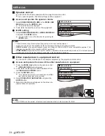 Предварительный просмотр 24 страницы Panasonic PT-AE4000E Operating Instructions Manual