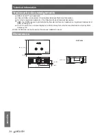 Предварительный просмотр 34 страницы Panasonic PT-AE4000E Operating Instructions Manual