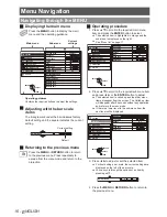 Preview for 16 page of Panasonic PT-AE4000U Functional Instructions