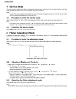 Preview for 8 page of Panasonic PT-AE500E Service Manual