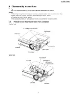 Preview for 9 page of Panasonic PT-AE500E Service Manual