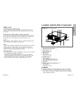 Предварительный просмотр 6 страницы Panasonic PT-AE700 Operating Instructions Manual