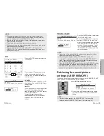 Preview for 18 page of Panasonic PT-AE700 Operating Instructions Manual