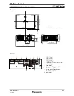 Preview for 4 page of Panasonic PT-AE7000 Specification