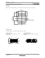 Preview for 7 page of Panasonic PT-AE7000 Specification