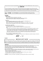 Предварительный просмотр 2 страницы Panasonic PT-AE7000U PT-AT5000E PT-AE700EA PT-AE7000EH Service Manual