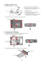 Предварительный просмотр 25 страницы Panasonic PT-AE7000U PT-AT5000E PT-AE700EA PT-AE7000EH Service Manual