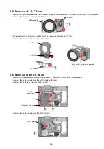 Предварительный просмотр 27 страницы Panasonic PT-AE7000U PT-AT5000E PT-AE700EA PT-AE7000EH Service Manual