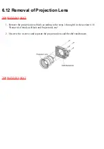 Предварительный просмотр 51 страницы Panasonic PT-AE700U Service Manual