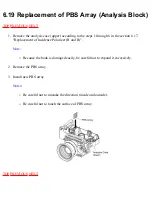 Предварительный просмотр 62 страницы Panasonic PT-AE700U Service Manual