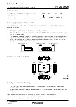 Preview for 13 page of Panasonic PT-AE8000 Manual