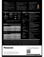 Preview for 6 page of Panasonic PT-AE8000U Brochure