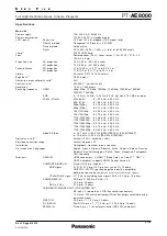 Preview for 2 page of Panasonic PT-AE8000U Manual