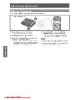 Preview for 30 page of Panasonic PT-AE8000U Operating Instructions Manual