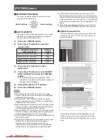 Preview for 42 page of Panasonic PT-AE8000U Operating Instructions Manual