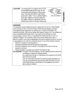 Preview for 3 page of Panasonic PT AE900U - LCD Projector - HD 720p Operating Manual