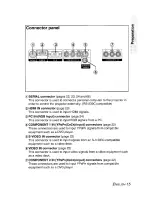 Preview for 15 page of Panasonic PT AE900U - LCD Projector - HD 720p Operating Manual