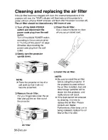 Preview for 56 page of Panasonic PT AE900U - LCD Projector - HD 720p Operating Manual