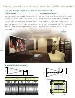 Preview for 8 page of Panasonic PT-AE900U Brochure & Specs