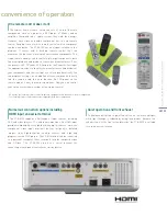 Preview for 9 page of Panasonic PT-AE900U Brochure & Specs