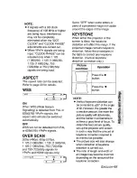 Предварительный просмотр 49 страницы Panasonic PT-AE900UEC Operating Operating Manual