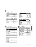 Предварительный просмотр 111 страницы Panasonic PT-AE900UEC Operating Operating Manual