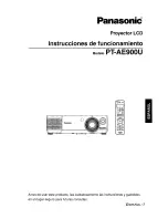 Предварительный просмотр 141 страницы Panasonic PT-AE900UEC Operating Operating Manual