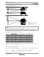 Preview for 5 page of Panasonic PT-AR100 Spec File