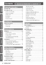 Предварительный просмотр 4 страницы Panasonic PT-AR100EA Operating Instructions Manual