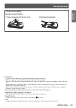 Preview for 13 page of Panasonic PT-AT5000 Operating Instructions Manual