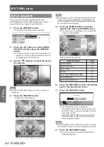 Предварительный просмотр 44 страницы Panasonic PT-AT5000E Operating Instructions Manual