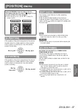 Предварительный просмотр 57 страницы Panasonic PT-AT5000E Operating Instructions Manual