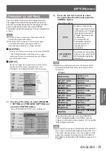 Предварительный просмотр 75 страницы Panasonic PT-AT5000E Operating Instructions Manual