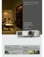 Preview for 7 page of Panasonic PT-AX100E Brochure & Specs